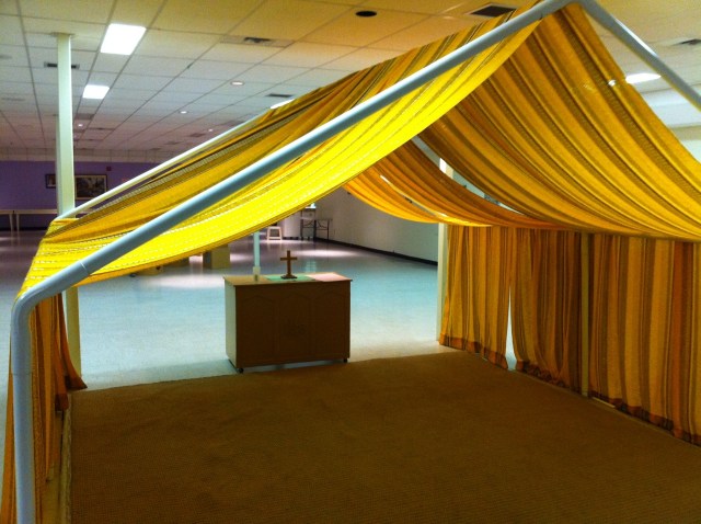 Sunday school tent