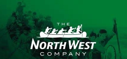 Flag, North West Company, green with canoe (2)