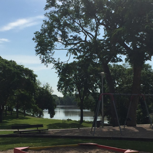 Enter 'St. John's Park' in City Parks Search for location